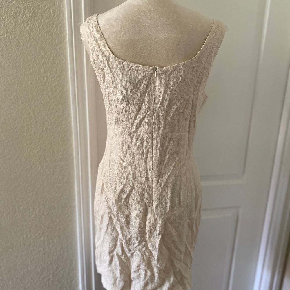 NWT Black Halo off white dress - Picture 8 of 12